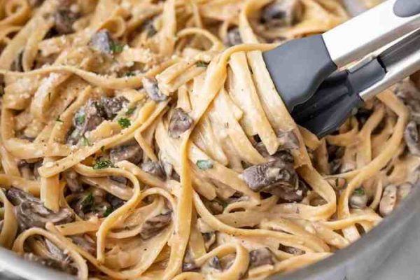 Pasta mushroom soup recipe