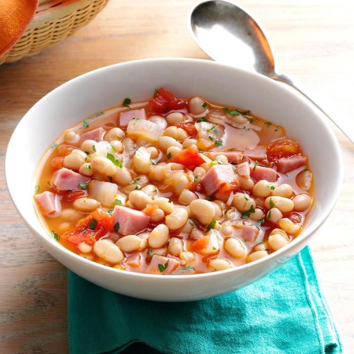 Navy bean and ham bone soup recipe