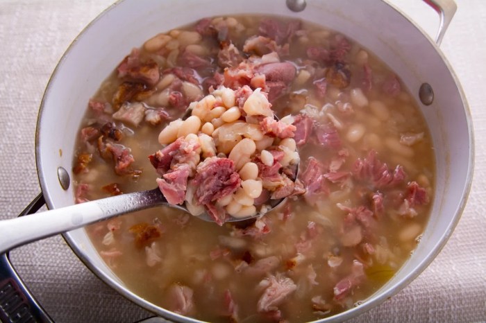 Navy bean and ham bone soup recipe